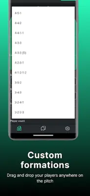 Lineup builder android App screenshot 3